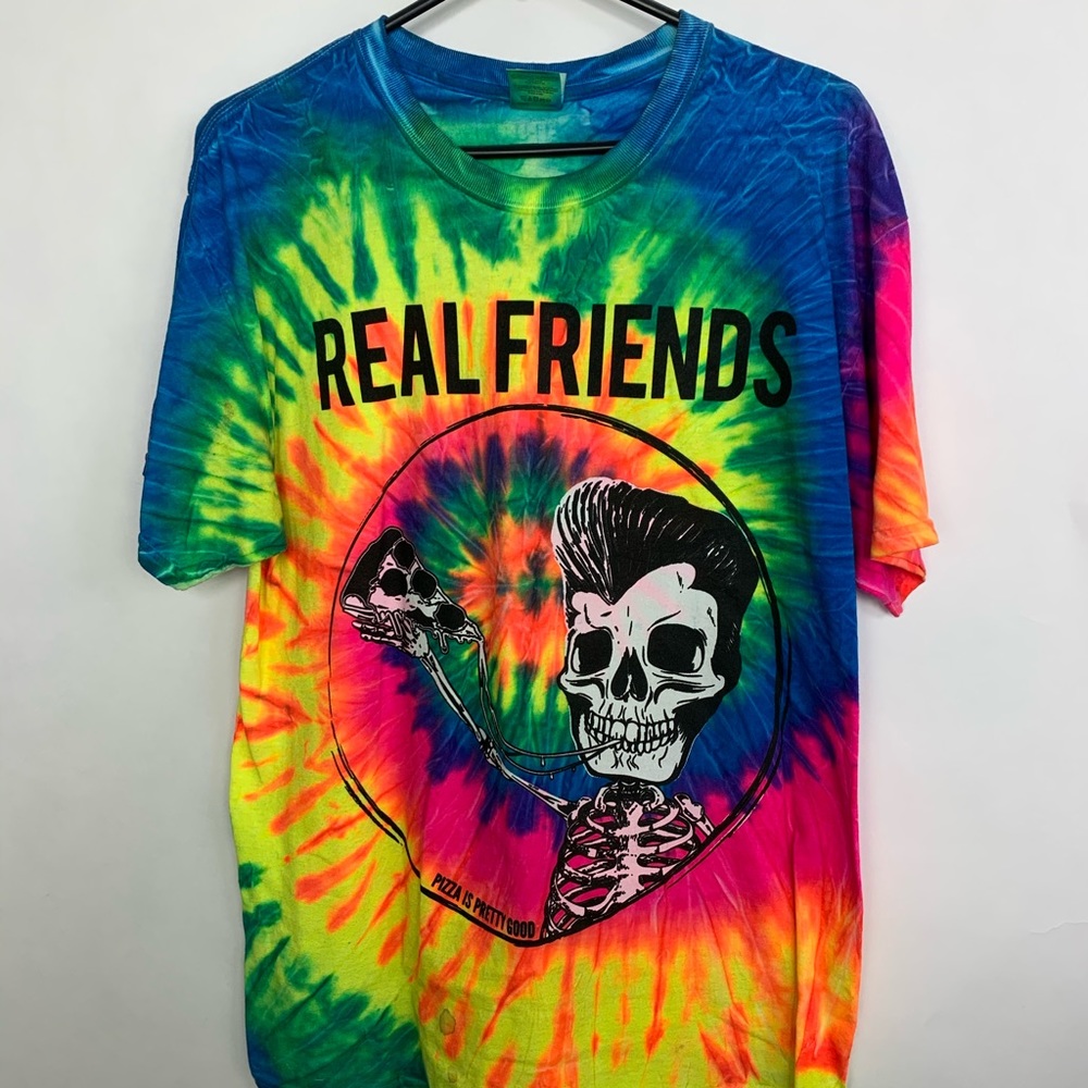 Neon Tie Dye Band Shirt
